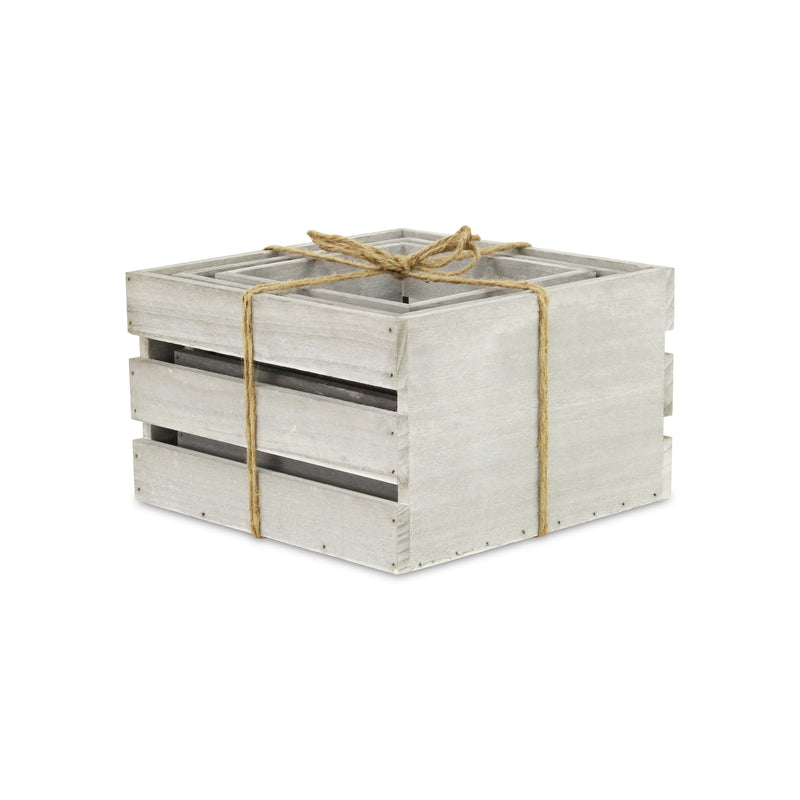4831-3E<p>Rustic Farmstead Wood Crates</p>