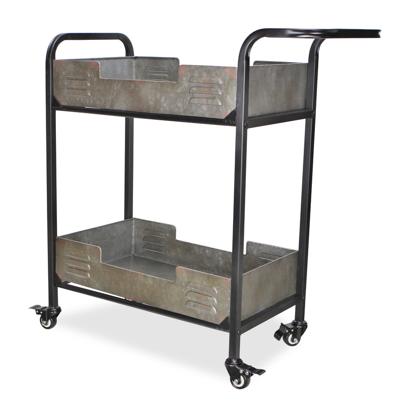 4840 - Evadne Metal Bar Cart