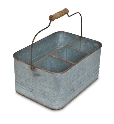 4863 - Melora Galvanized Caddy