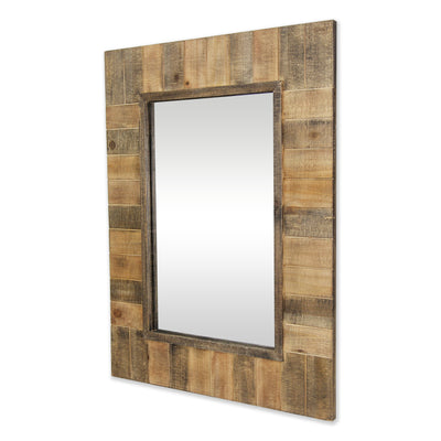 4908 - Elaram Wooden Wall Mirror
