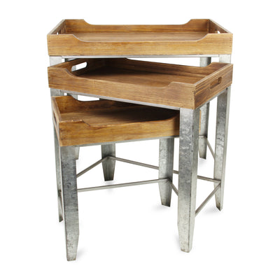 4978-3 - Whitman Brown Tray Tables