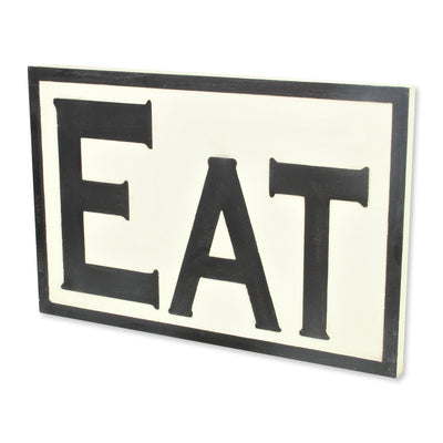 5011 - Hattie Wooden "EAT" Sign