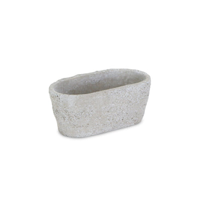 5094 - Fern Oval Cement Pot