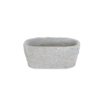 5094 - Fern Oval Cement Pot