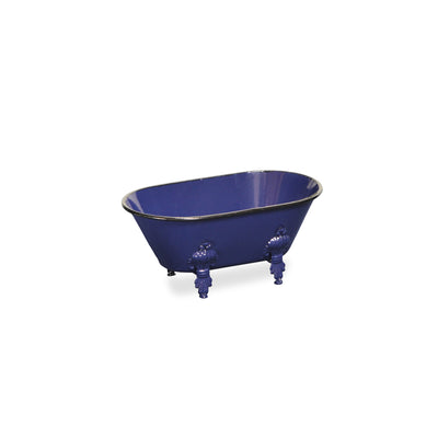 5129S-NB - Lavande Navy Blue Tub Decor