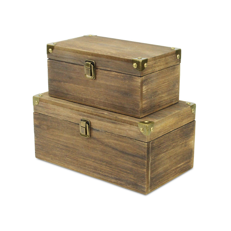 5152-2BR - Octavia Wood Boxes