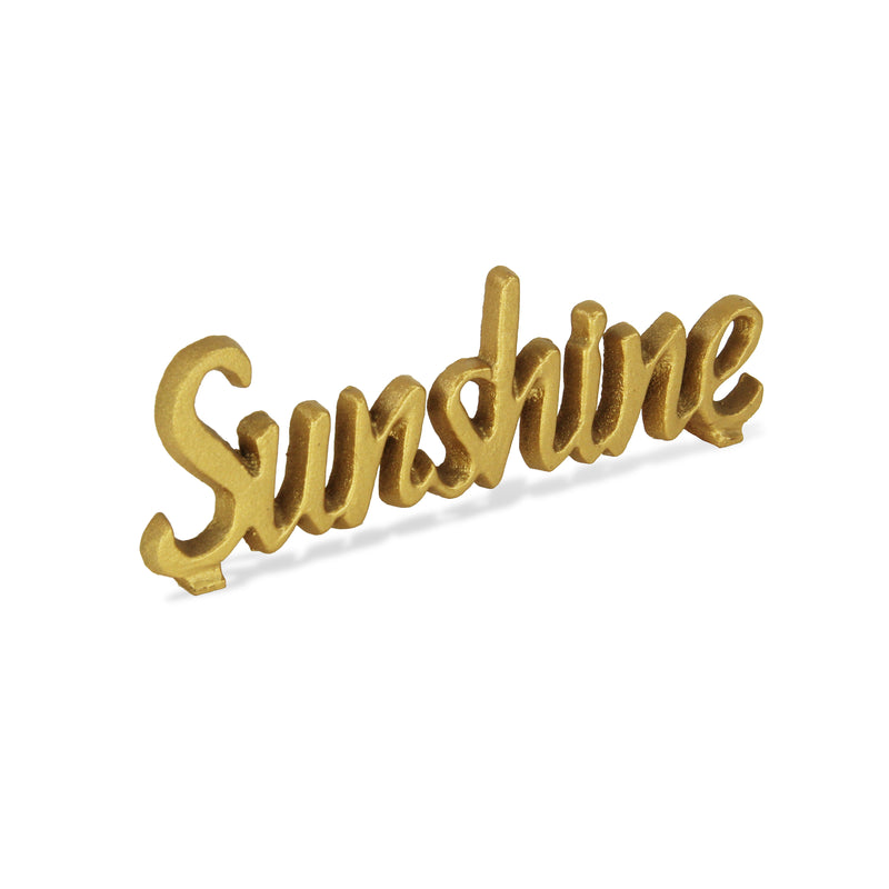5169GD - Norah Cast Iron Decor- Sunshine