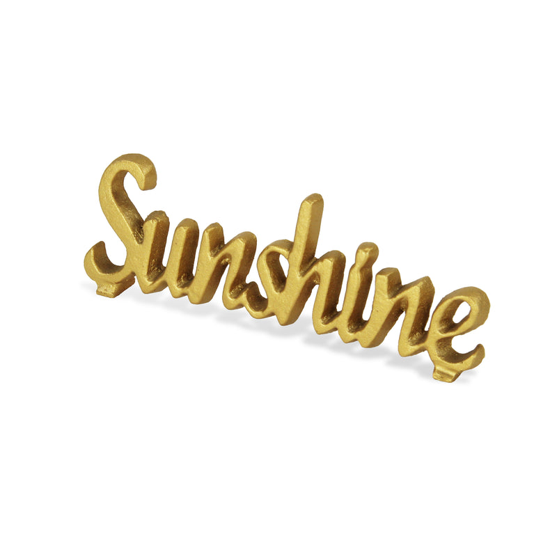 5169GD - Norah Cast Iron Decor- Sunshine