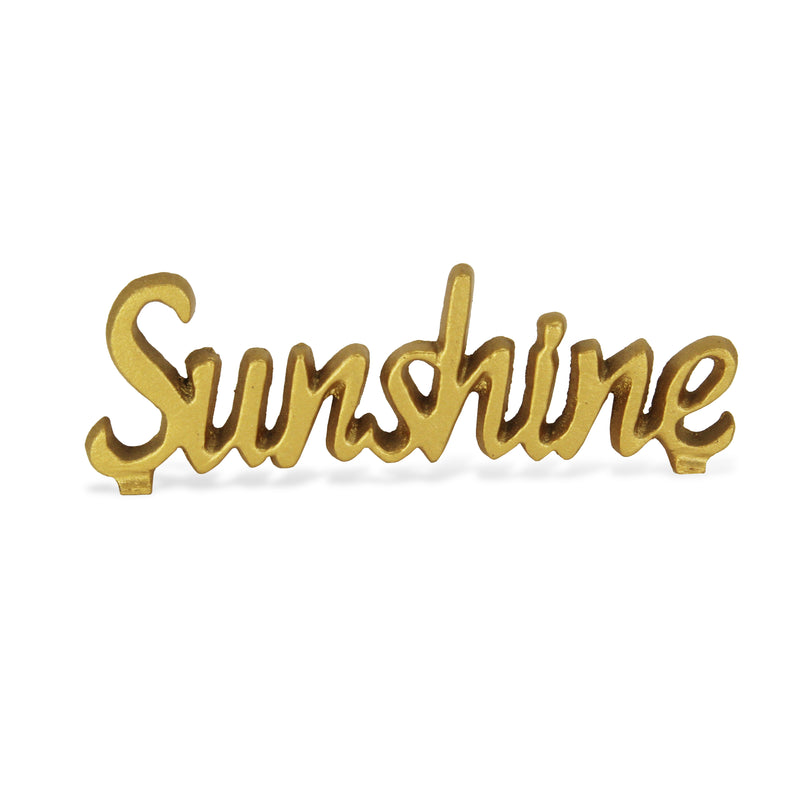 5169GD - Norah Cast Iron Decor- Sunshine