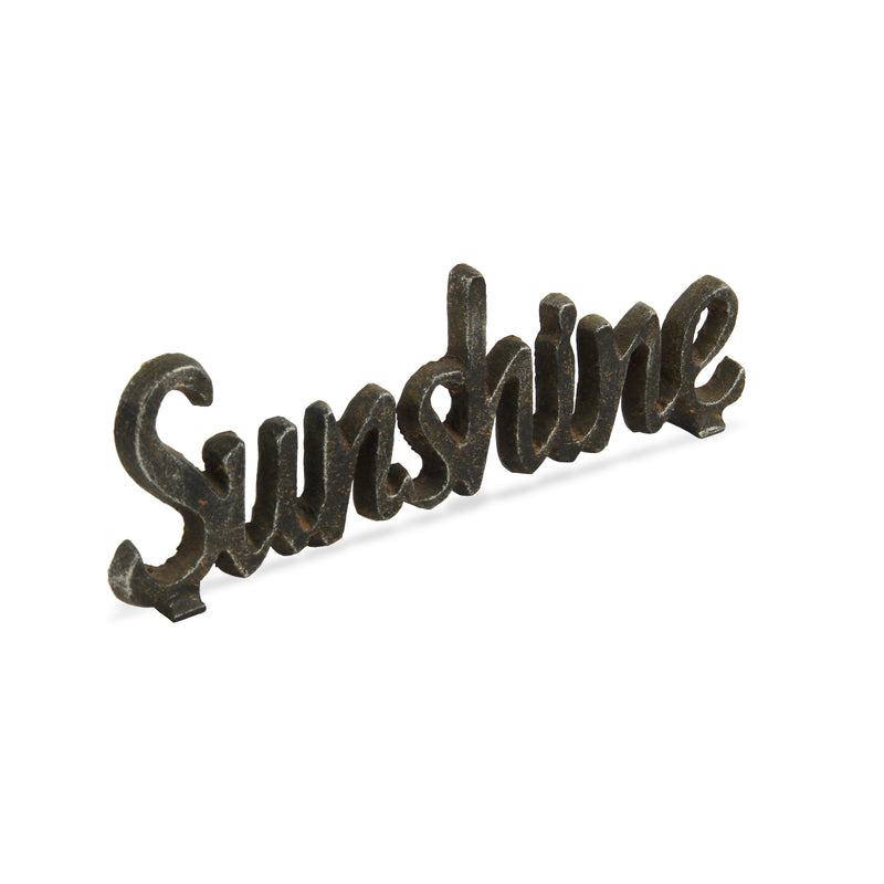 5169 - Norah Cast Iron Decor- Sunshine - Natural