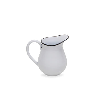 5209WT - Doris Lacquered White Pitcher