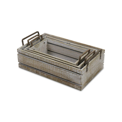 5275-3LG - Selma Crates with Handles