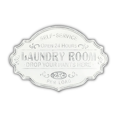 5321 - Dafina Enamel Laundry Sign