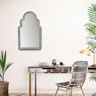 5348GR - Grover Curve Top Wall Mirror
