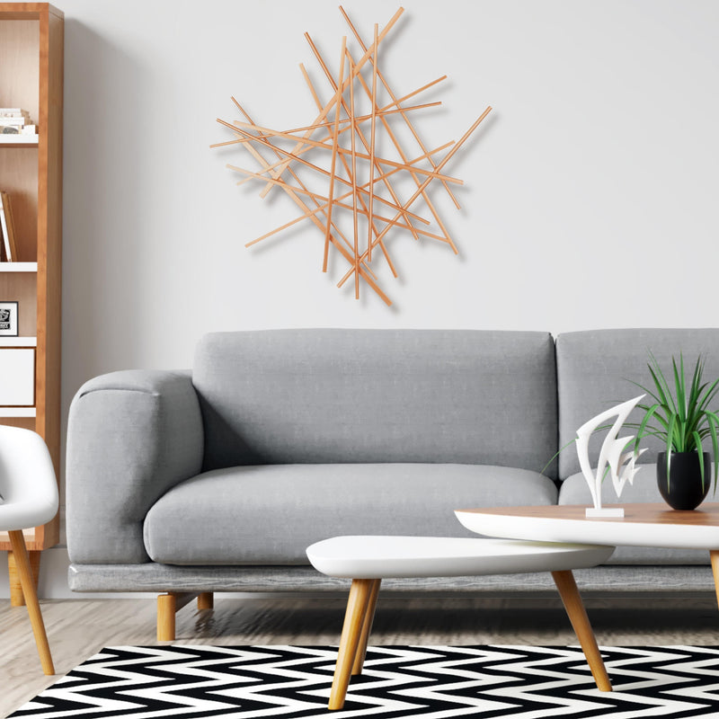 5370RG - Avalon Small Wall Décor - Rosegold