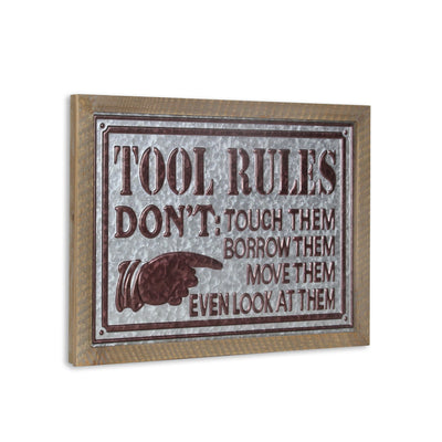 5394 - Ronan "Tool Rules" Sign