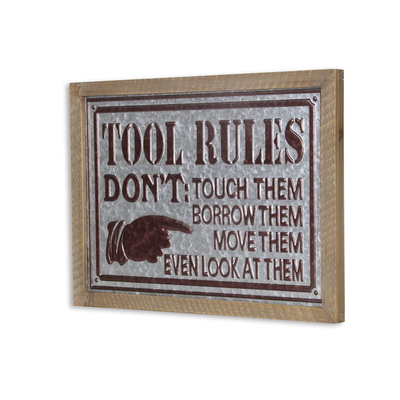 5394 - Ronan "Tool Rules" Sign