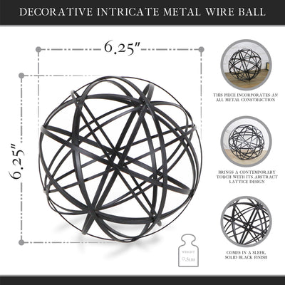 5491S - Misia Woven Decor Ball - Small