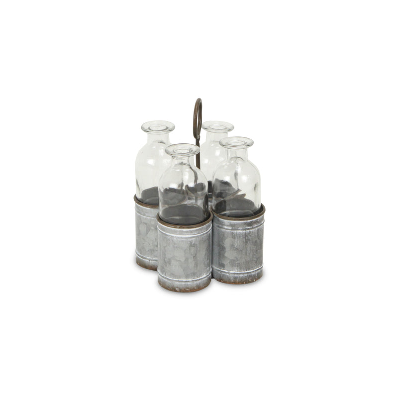 5567L - Sofia Metal Jar Holder