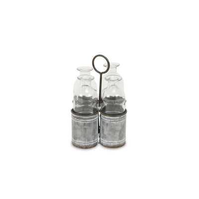 5567L - Sofia Metal Jar Holder