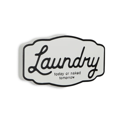 5579 - Irvin Metal Laundry Sign