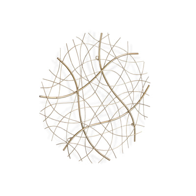 5620GD - Rivette Gold Abstract Decor