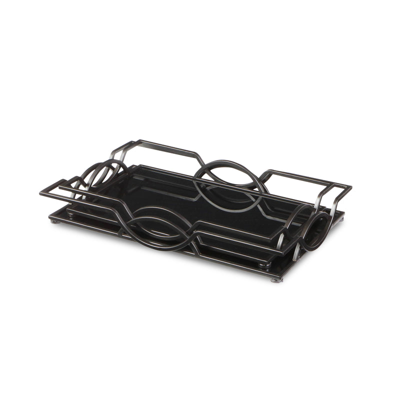 5639-2 - Gelven Black Mirror Trays