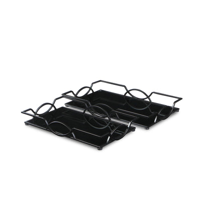 5639-2 - Gelven Black Mirror Trays