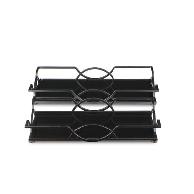 5639-2 - Gelven Black Mirror Trays