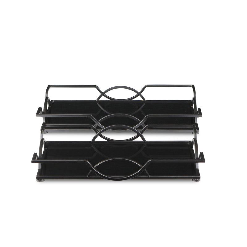 5639-2 - Gelven Black Mirror Trays