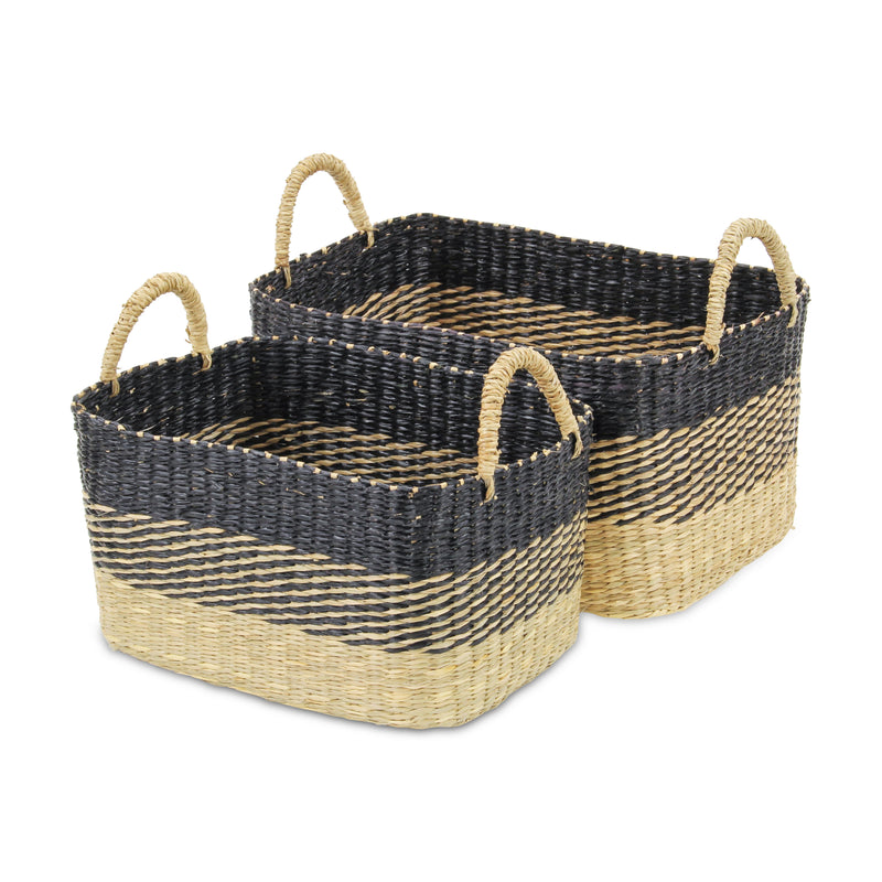 5672-2 - Galla Weave Basket Set