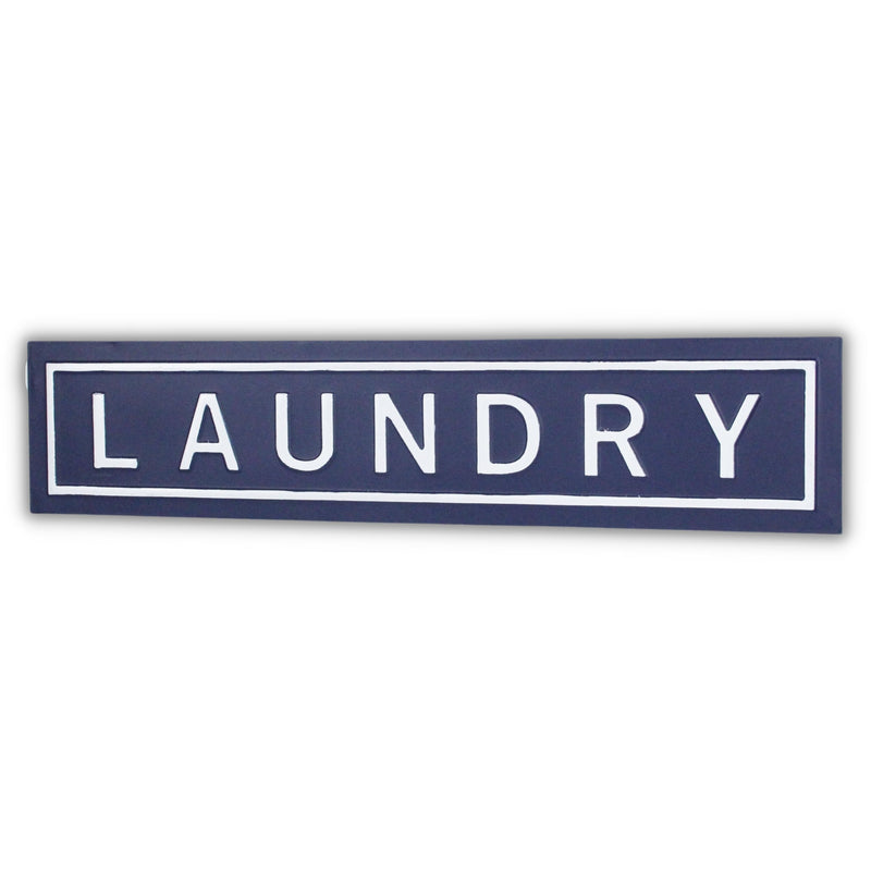 5695NB-R - Callo Blue "Laundry" Sign