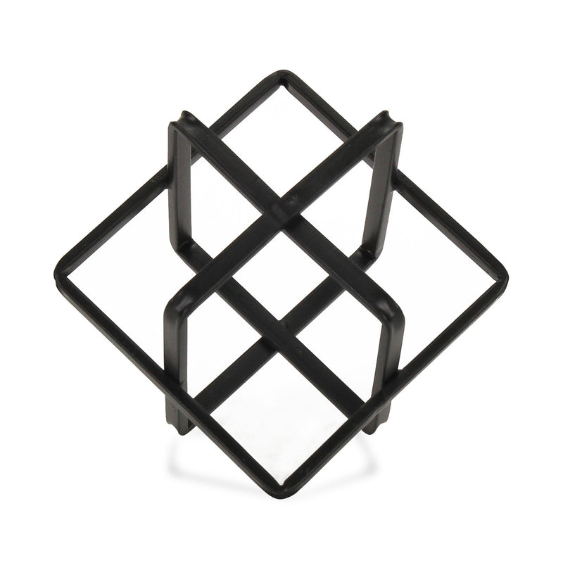 5699L-BK - Alle Black Decor Cube