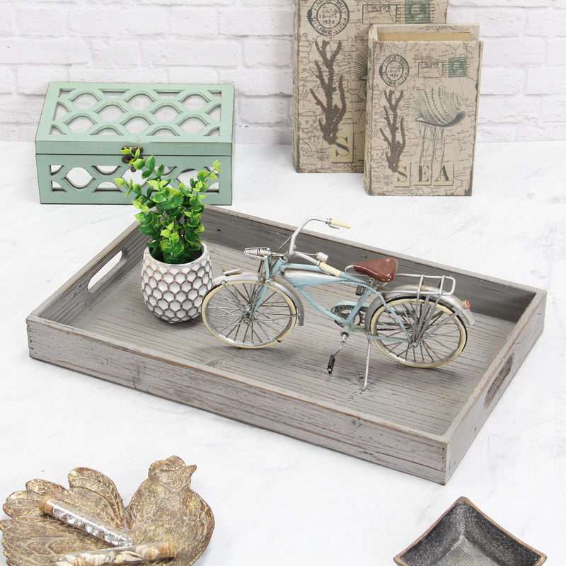 5710GW - Ena Gray Wood Tray
