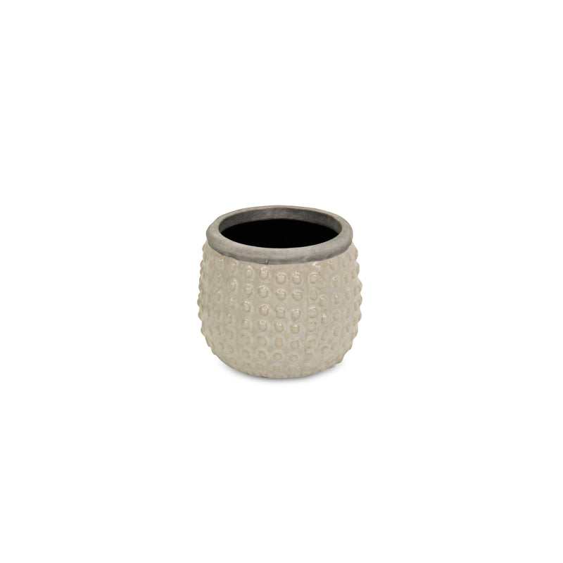 5743 - Osanna Beige Ceramic Pot