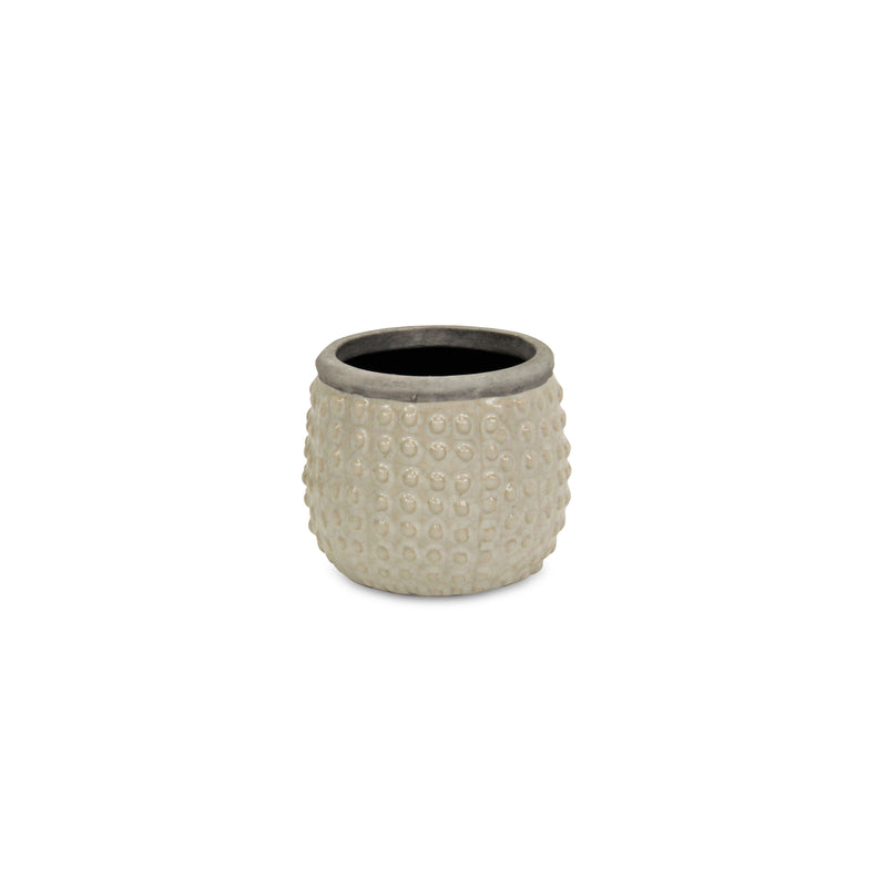 5743 - Osanna Beige Ceramic Pot