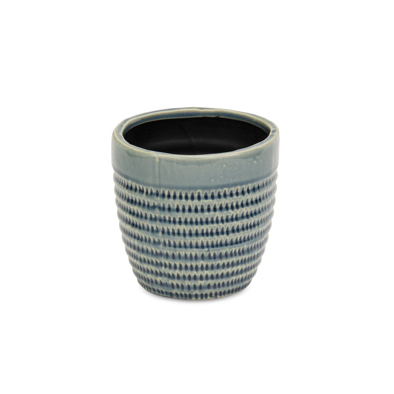 5745 - Idola Blue Ceramic Pot