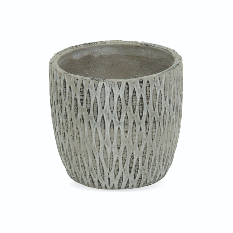 5747 - Melanthe Patterned Ceramic Pot