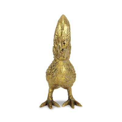 5765GD - Roven Cast Iron Rooster - Gold