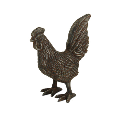 5765 - Roven Cast Iron Rooster - Natural