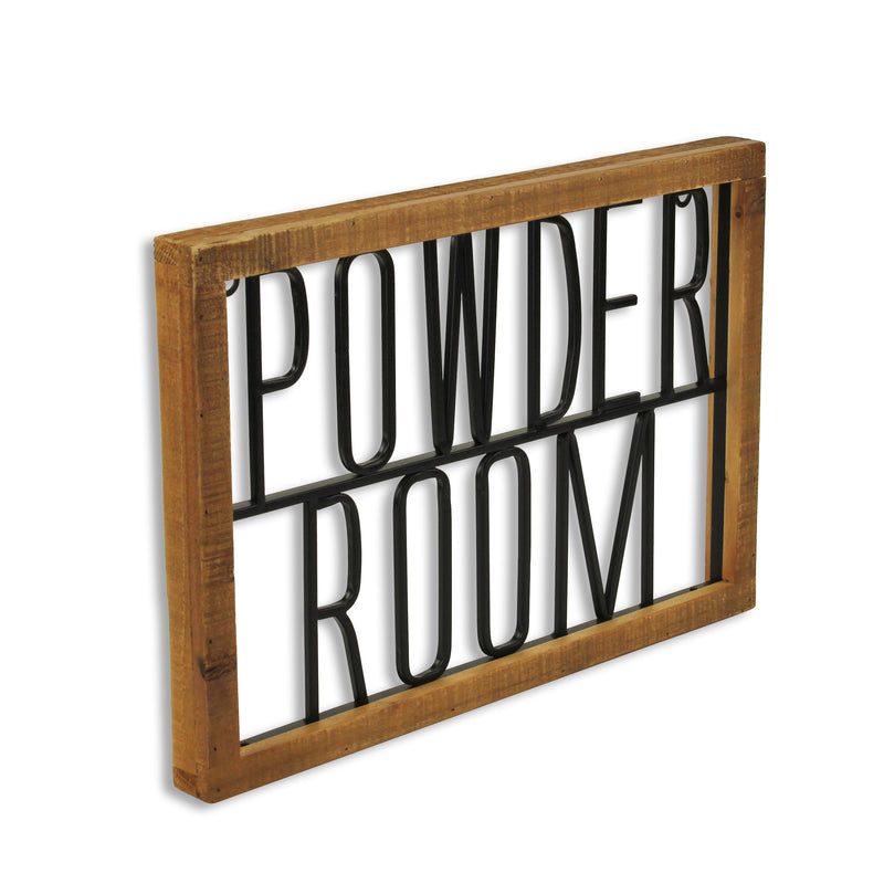 5767 - Demia "Powder Room" Sign
