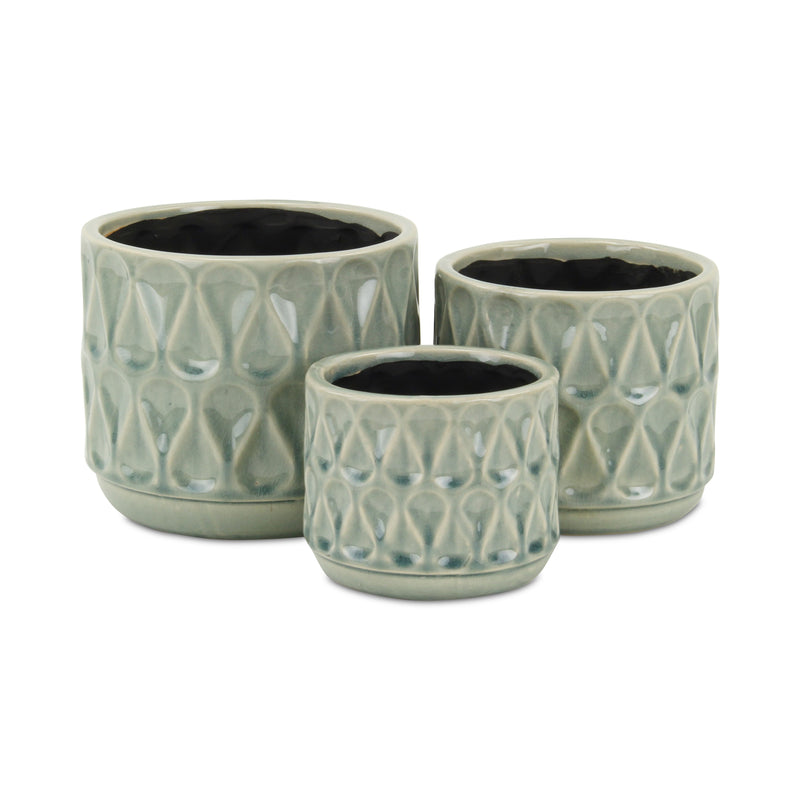 5776<p>Lacrima Droplet Ceramic Pot</p>