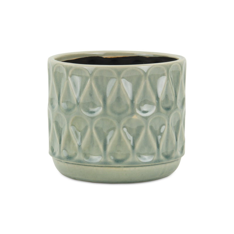 5776<p>Lacrima Droplet Ceramic Pot</p>