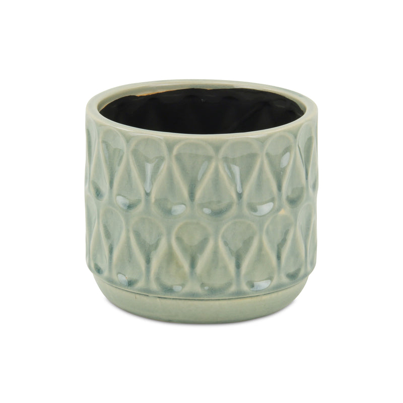 5776<p>Lacrima Droplet Ceramic Pot</p>