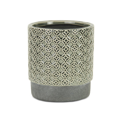 5780GR<p>Zajedani Gray Lattice Pot</p>