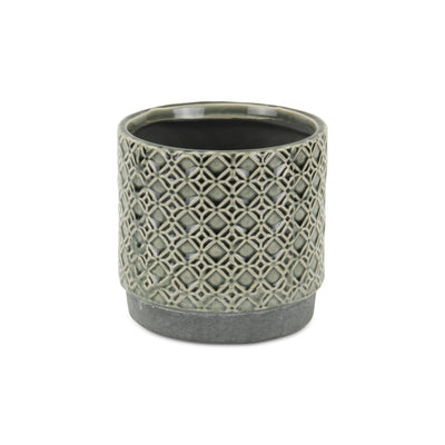 5780GR<p>Zajedani Gray Lattice Pot</p>