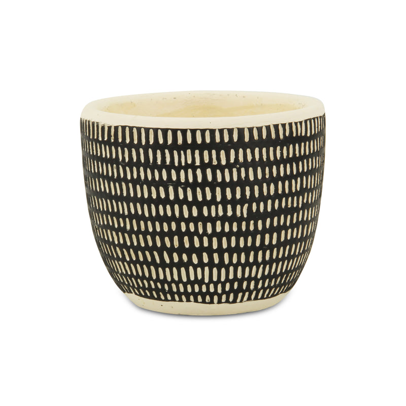 5787 - Sankabe Dotted Ceramic Pot