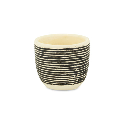 5788 - Sankabe Striped Ceramic Pot