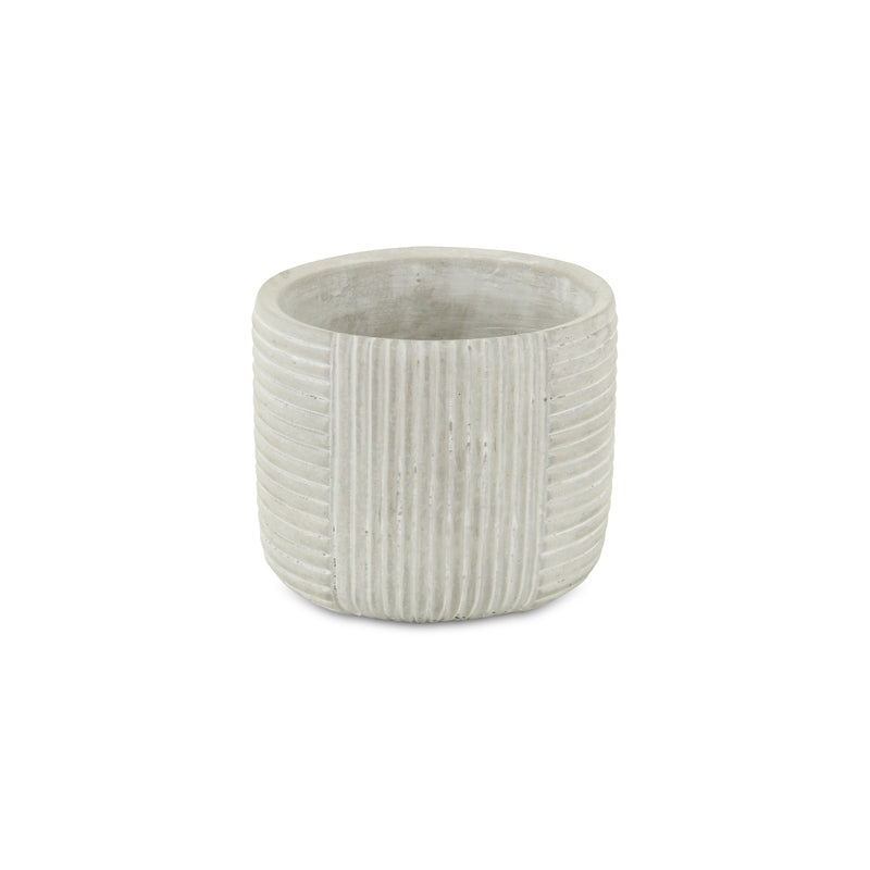 5789 - Urbanstone Ripple Cement Pot