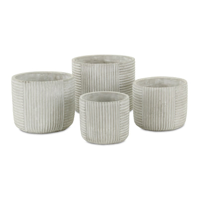 5789 - Urbanstone Ripple Cement Pot